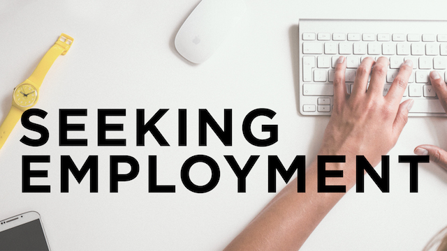 seeking job